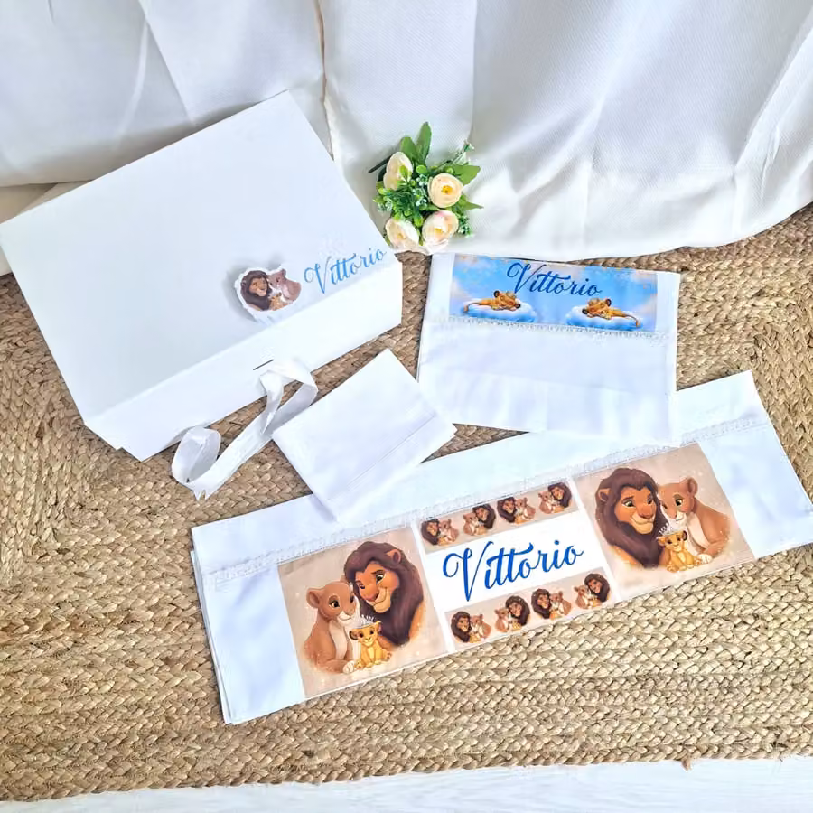 Box Nascita Essenziale · Set Lenzuolini