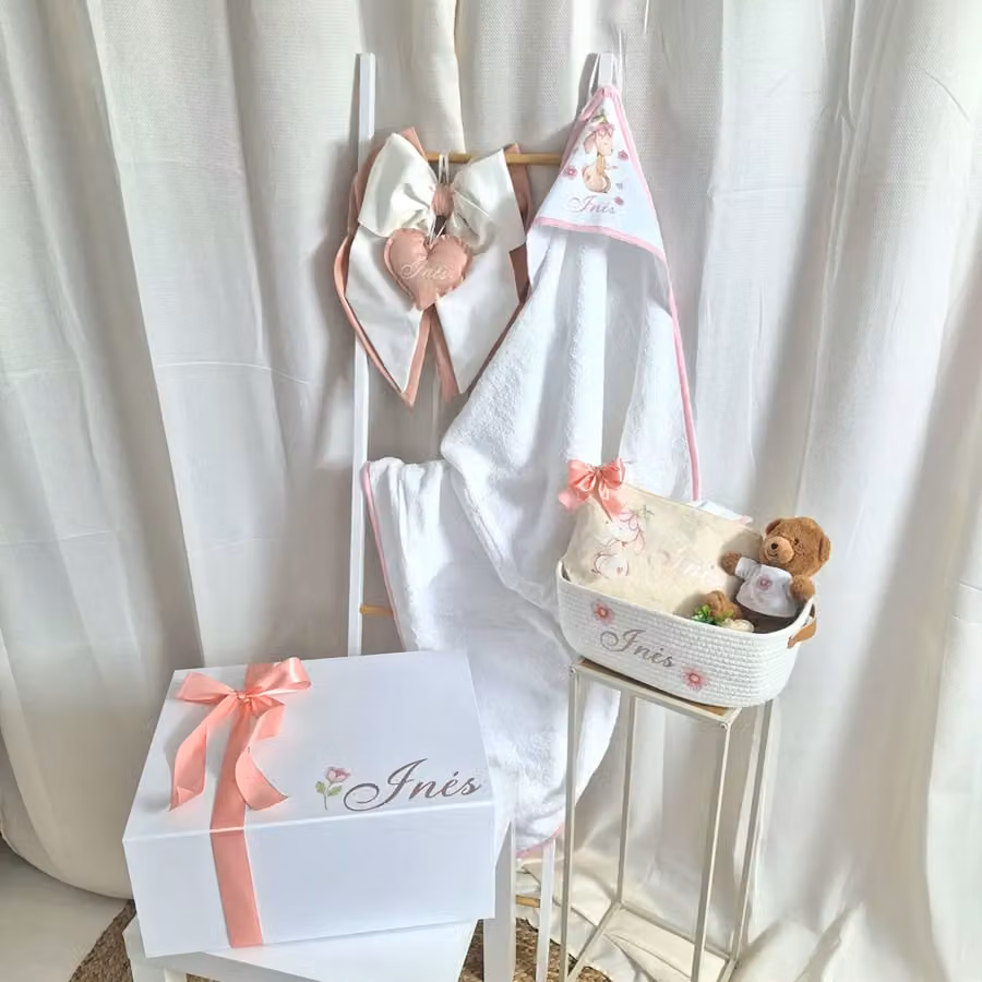 Box Nascita Personalizzata · Fiocco e Coordinato