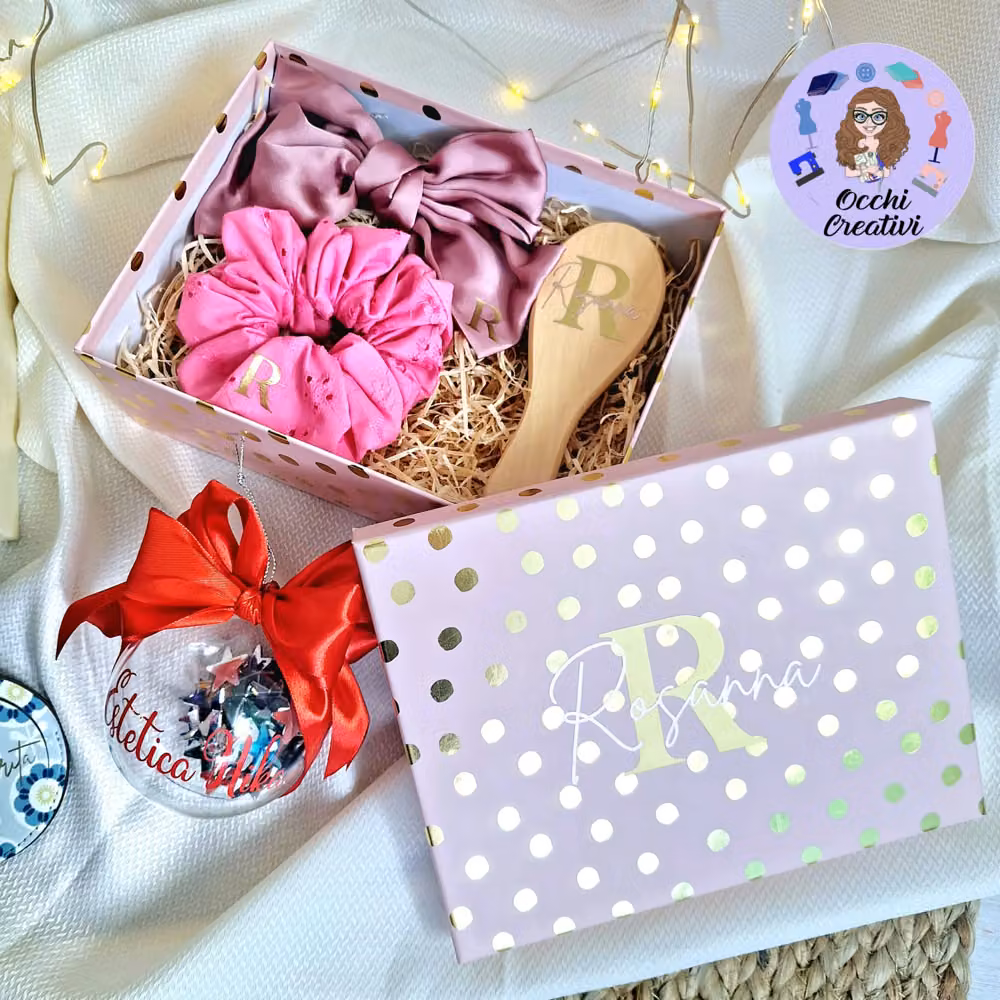Box Capelli · Fiocco, Spazzola e Elastico